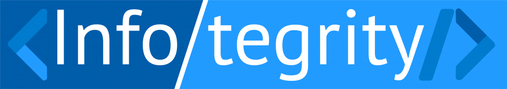 Info/tegrity Blue Logo