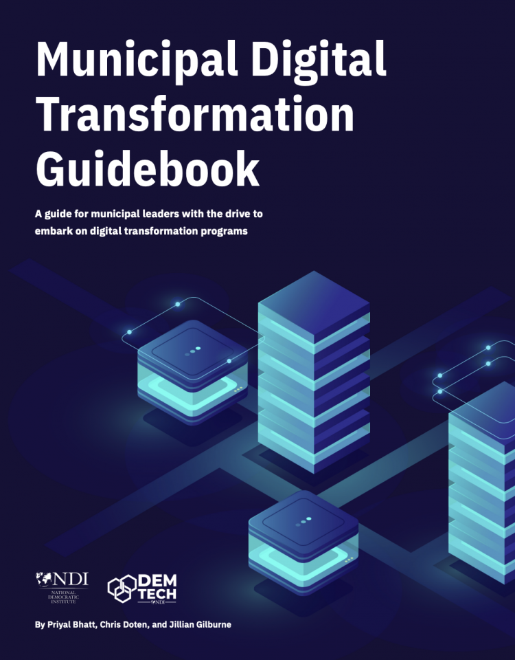 Cover of Municipal Digital Transformation Guidebook