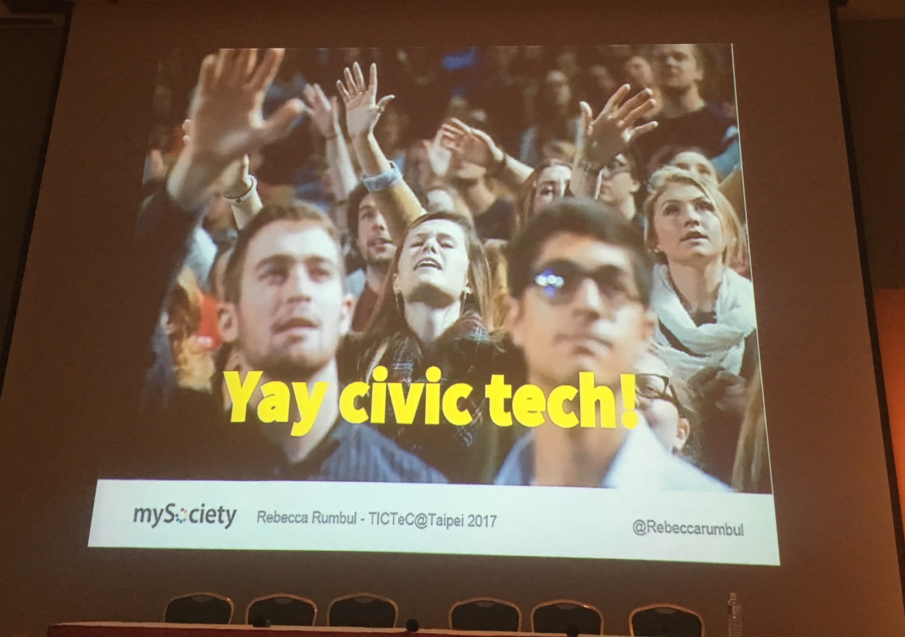 Yay civic tech!