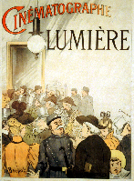 Cover of vintage magazine, Cinematographie with headline "Lumiere"